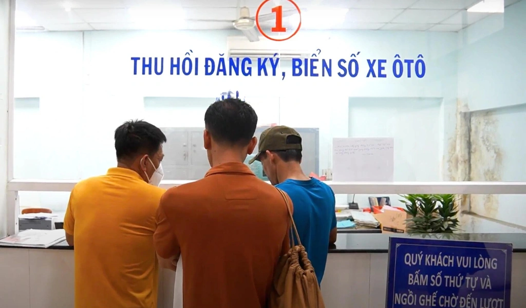 Việc thu hồi biển số xe cũ tại Đà Nẵng không mất phí