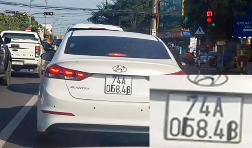 Hành vi che biển số xe là vi phạm pháp luật, bị phạt ít nhất 800.000 đồng