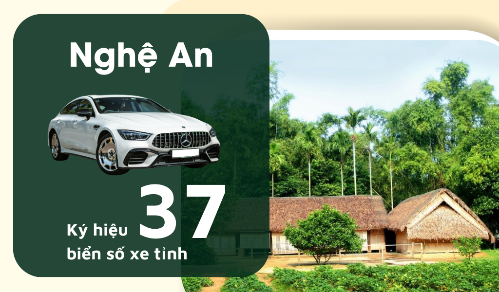 Biển số xe tại Tỉnh Nghệ An ký hiệu 37