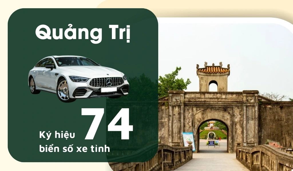 Ký hiệu biển số xe Quảng Trị là 74