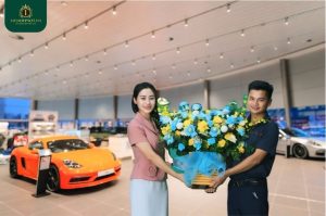 CEO Biển đẹp số 1 - Ms. Kim Dung bắt tay hợp tác với đại diện Thế giới Porsche