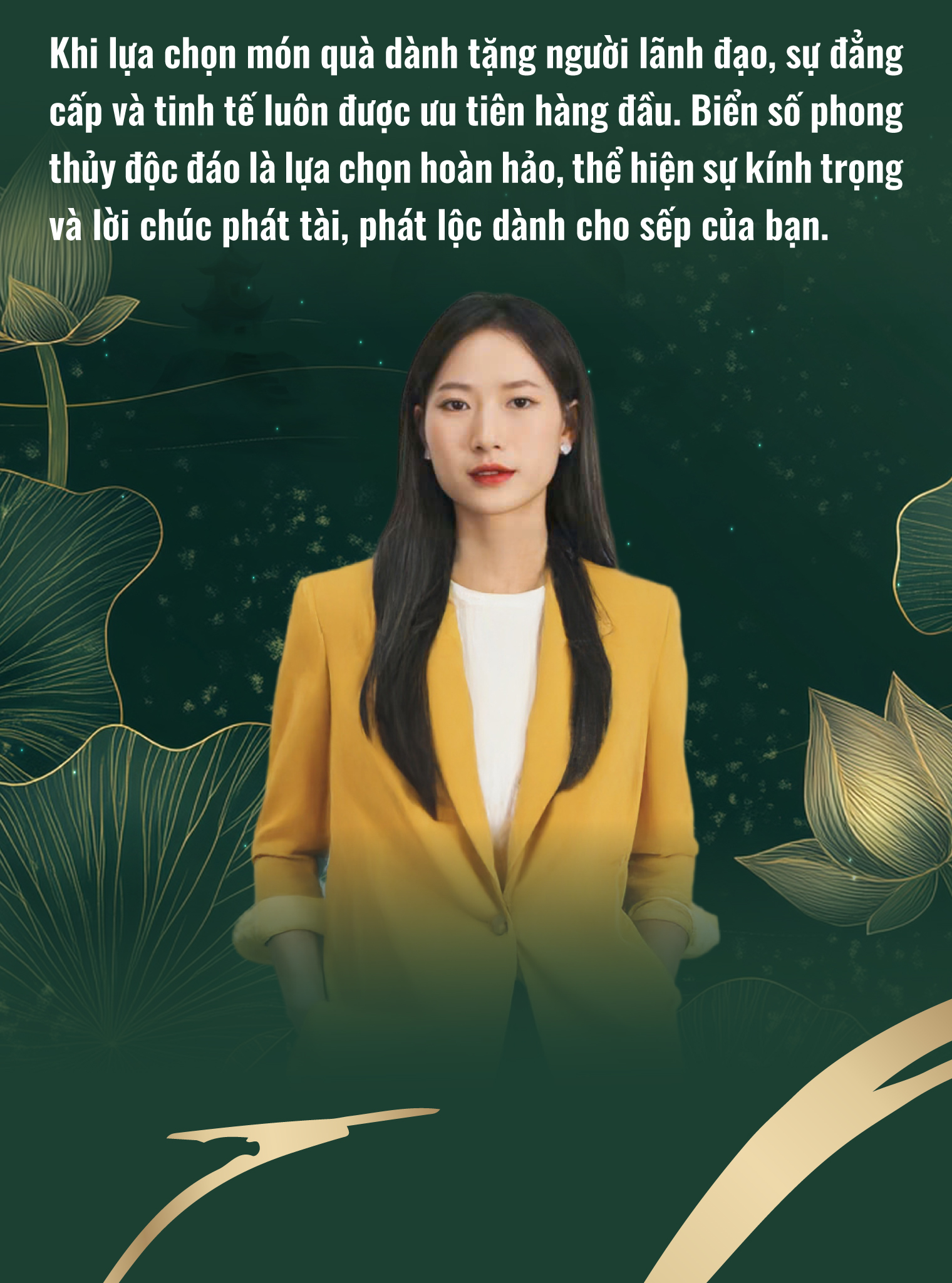 Biển số làm quà tặng sếp