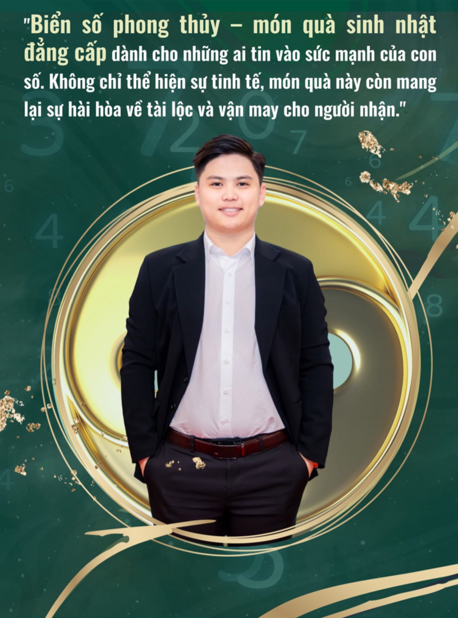 Biển số làm quà tặng sinh nhật