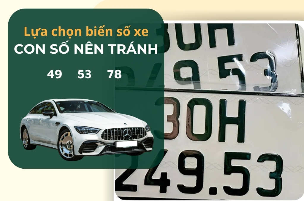 Những con số nên tránh khi chọn biển