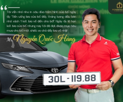 Anh Hùng - Khách hàng của Biển đẹp số 1