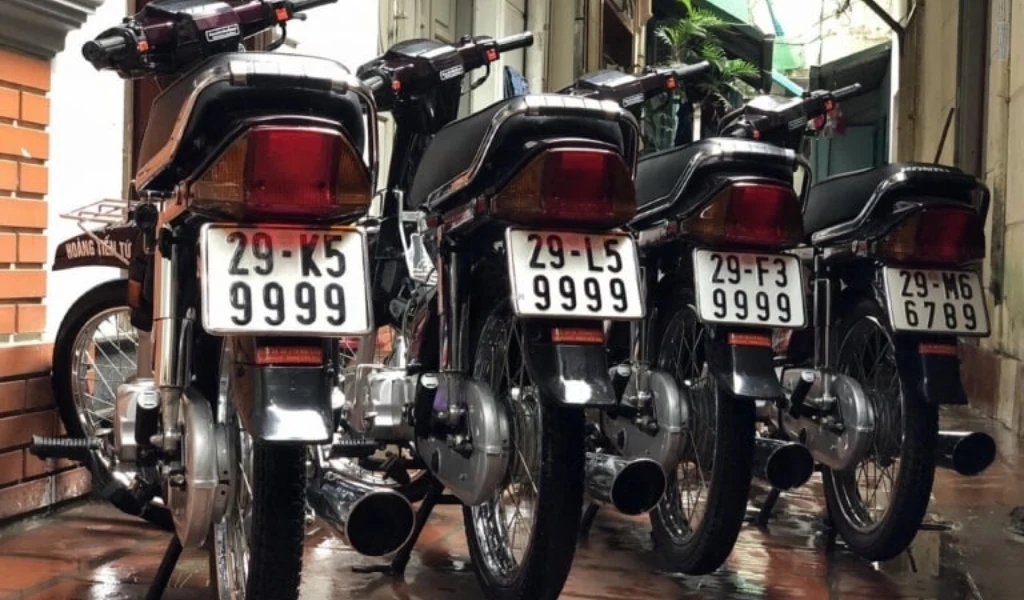 Biển số xe 4 số vẫn được tiếp tục lưu thông trên đường theo quy định tại Thông tư 24.