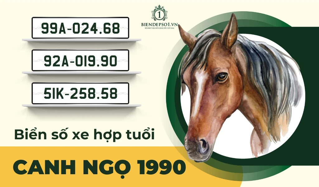 Hướng dẫn chọn biển số xe hợp tuổi Canh Ngọ theo mong muốn