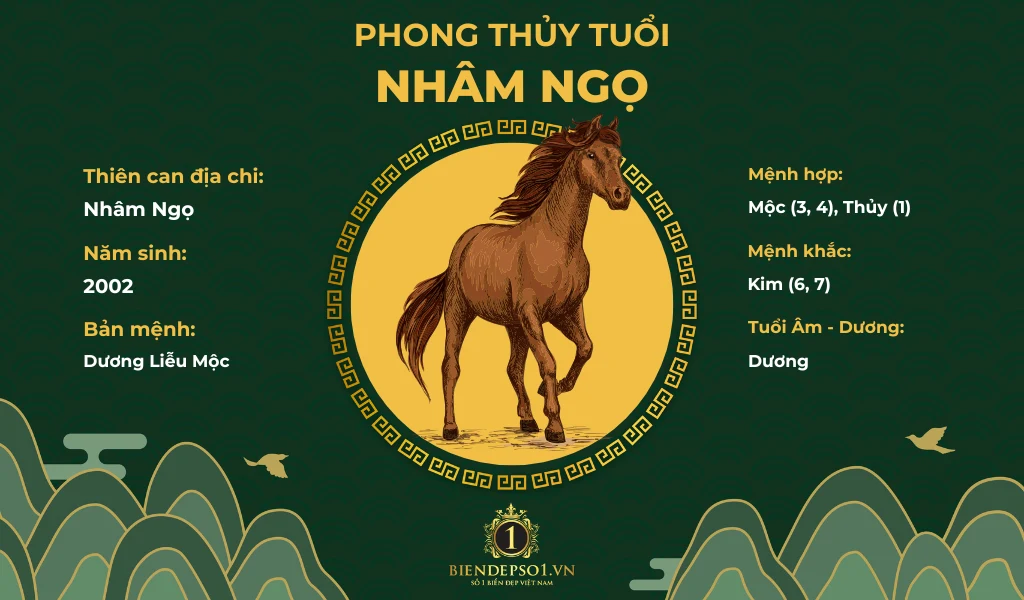 Phong thủy của người tuổi Mậu Ngọ 2002