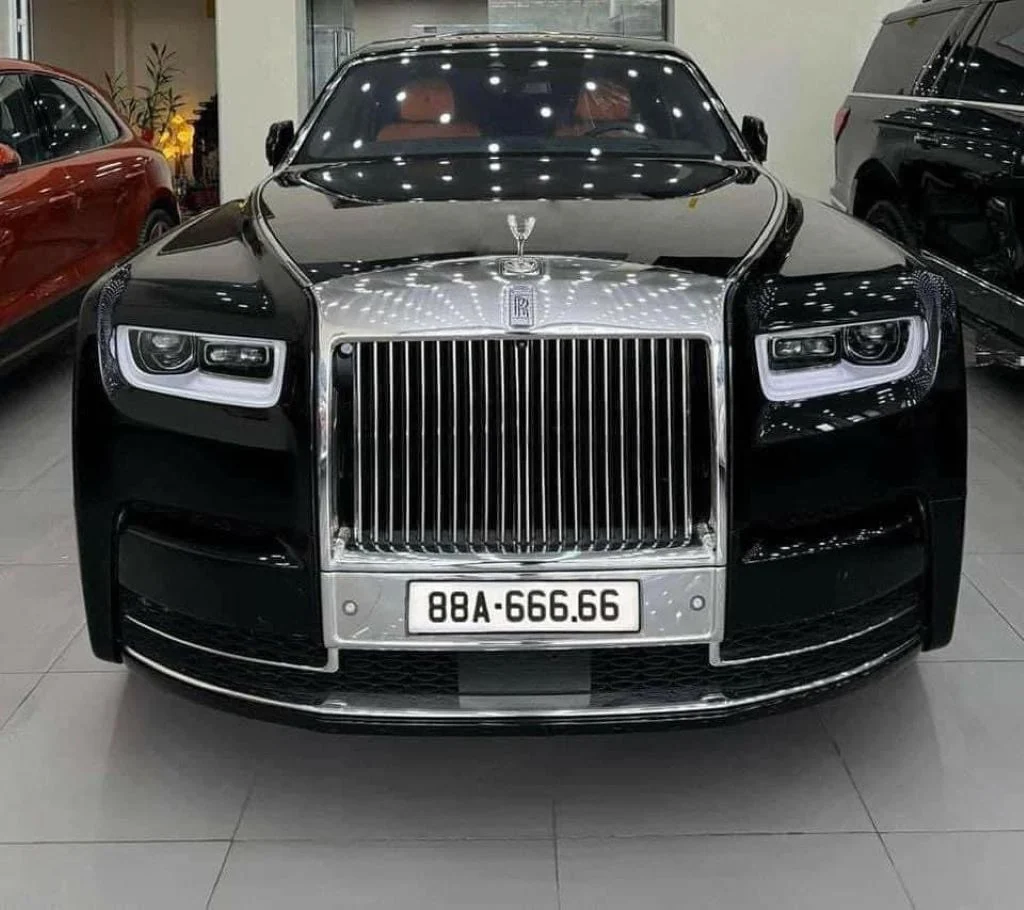 Biển số xe 88A-666.66 Vĩnh Phúc gắn trên xe siêu sang Rolls-Royce trị giá hơn 100 tỷ đồng