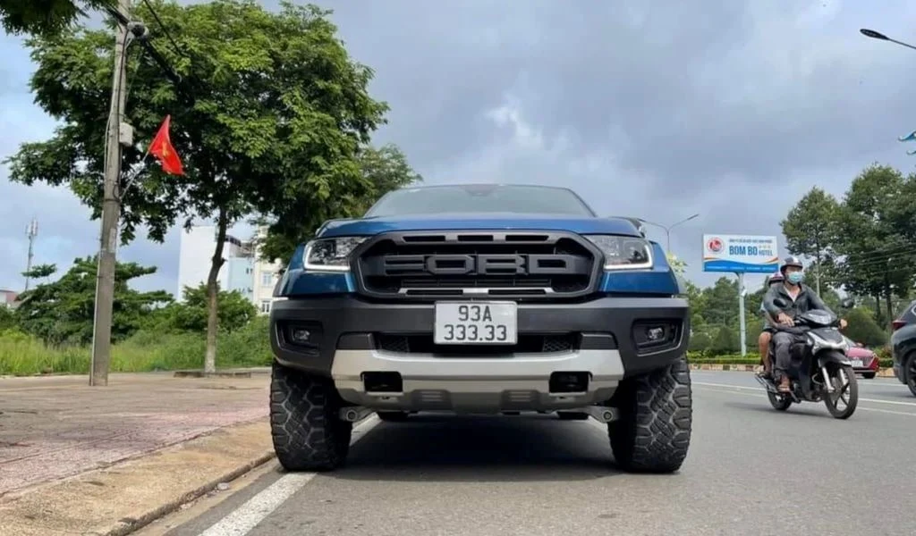 Biển số xe ngũ quý của 93A Bình Phước có mức giá dao động từ 350 triệu - 1 tỷ VNĐ