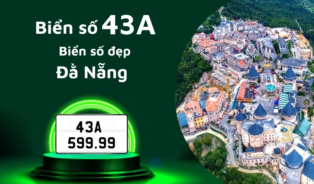 Biển số 43A ở đâu: Đầu biển được cấp cho các loại xe con dưới 9 chỗ tại Đà Nẵng