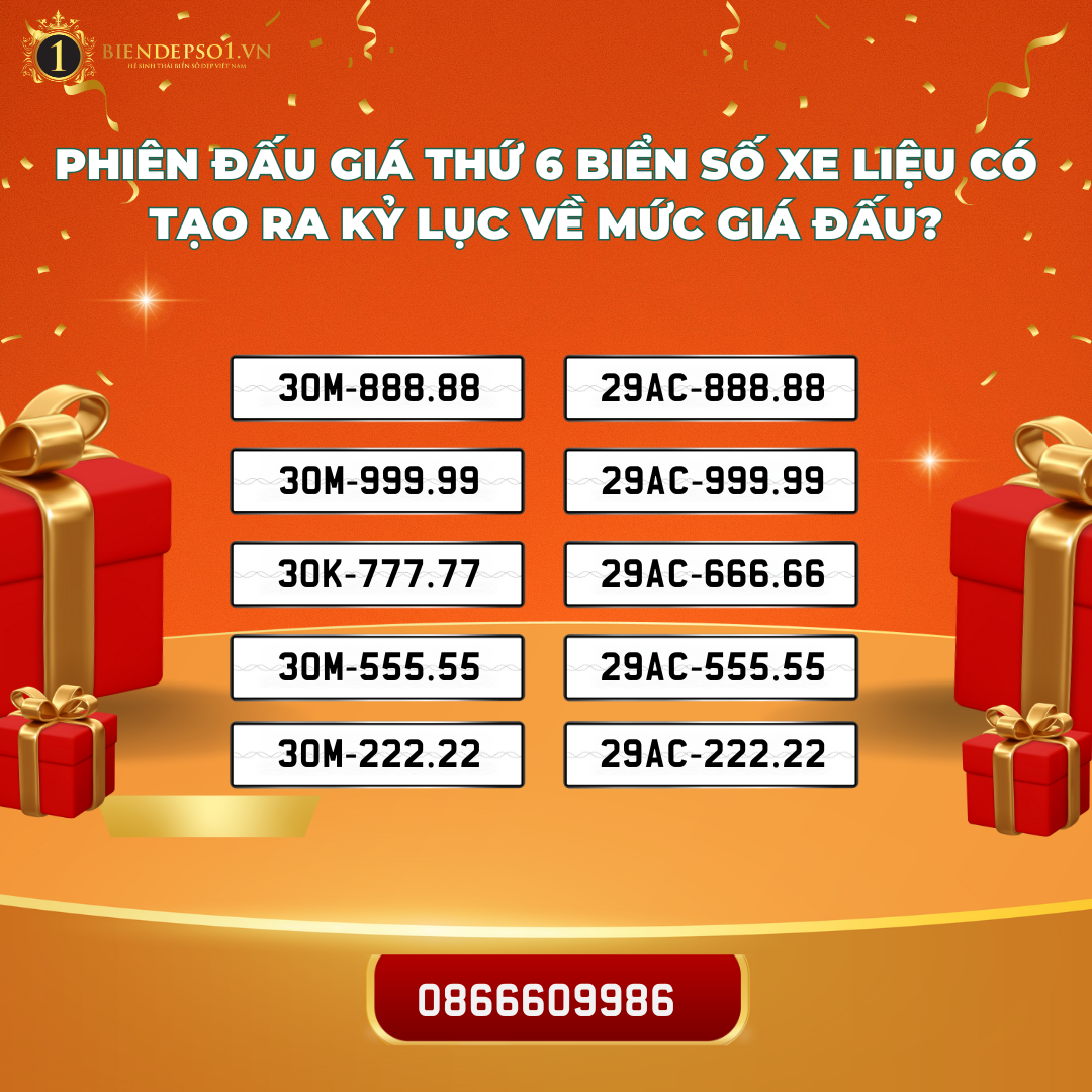 Phiên đấu giá thứ 6