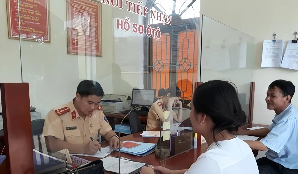 Thủ tục đổi biển số xe có thể được giải quyết trong vòng 7 ngày