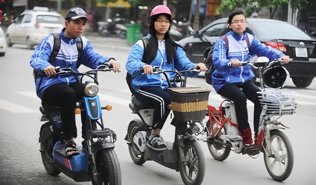 Theo quy định pháp luật, xe đạp điện không thuộc nhóm xe cơ giới đường bộ.