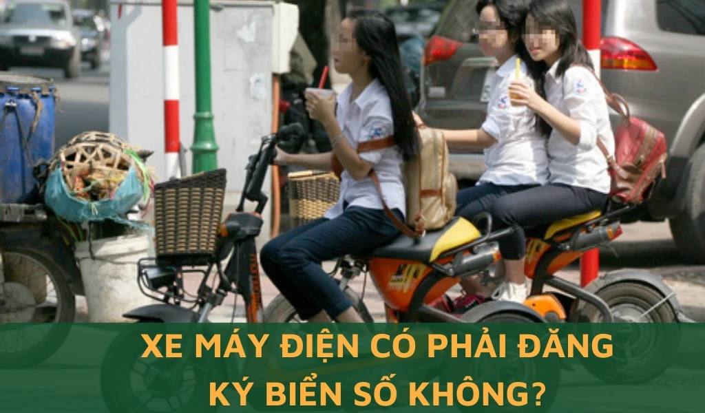 Xe máy điện có phải đăng ký biển số không?