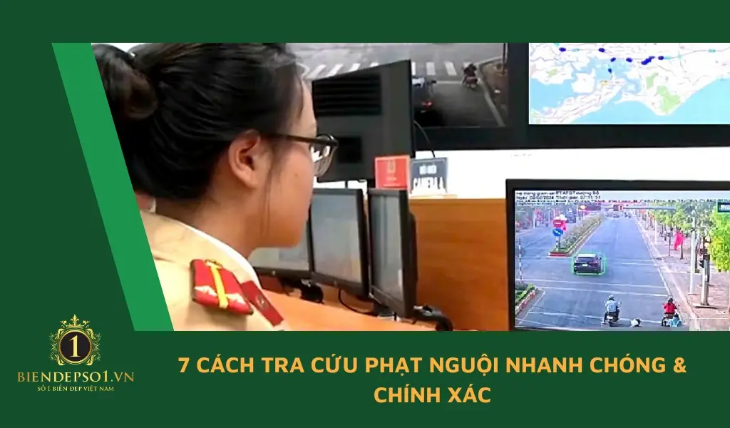 Số Đỏ hướng dẫn 7 cách tra cứu phạt nguội nhanh chóng và chính xác nhất