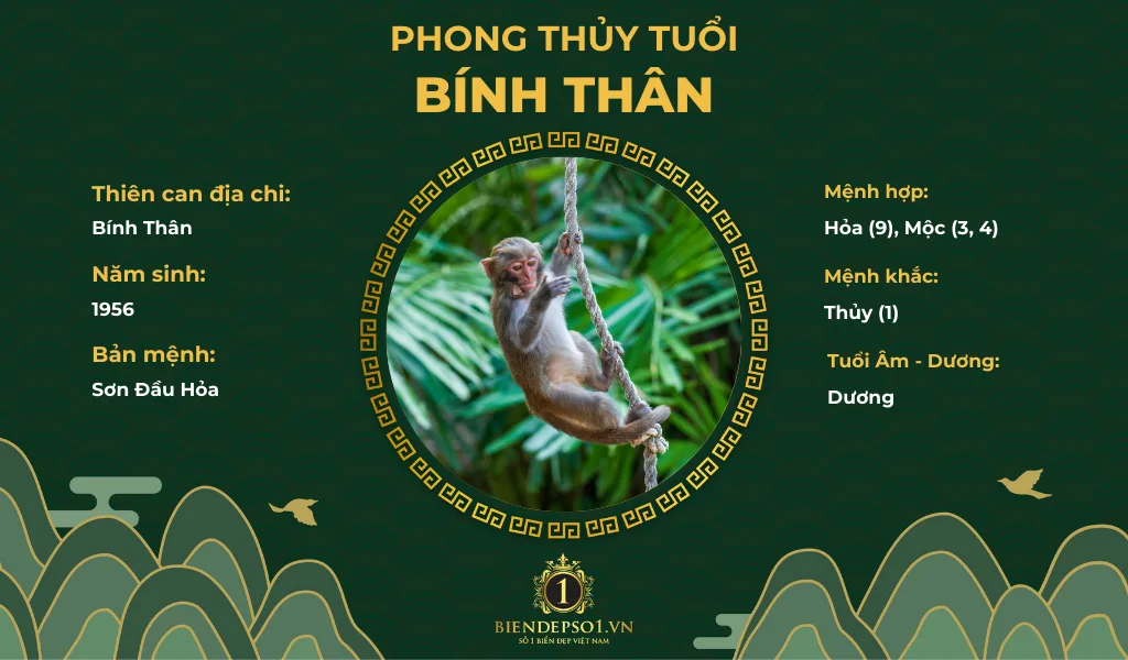 Phong thủy của người tuổi Bính Thân 1956