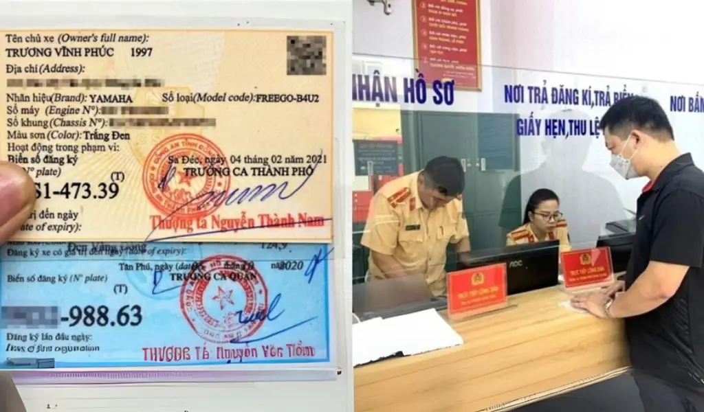 Thời gian thực hiện đổi biển thường không quá 7 ngày làm việc