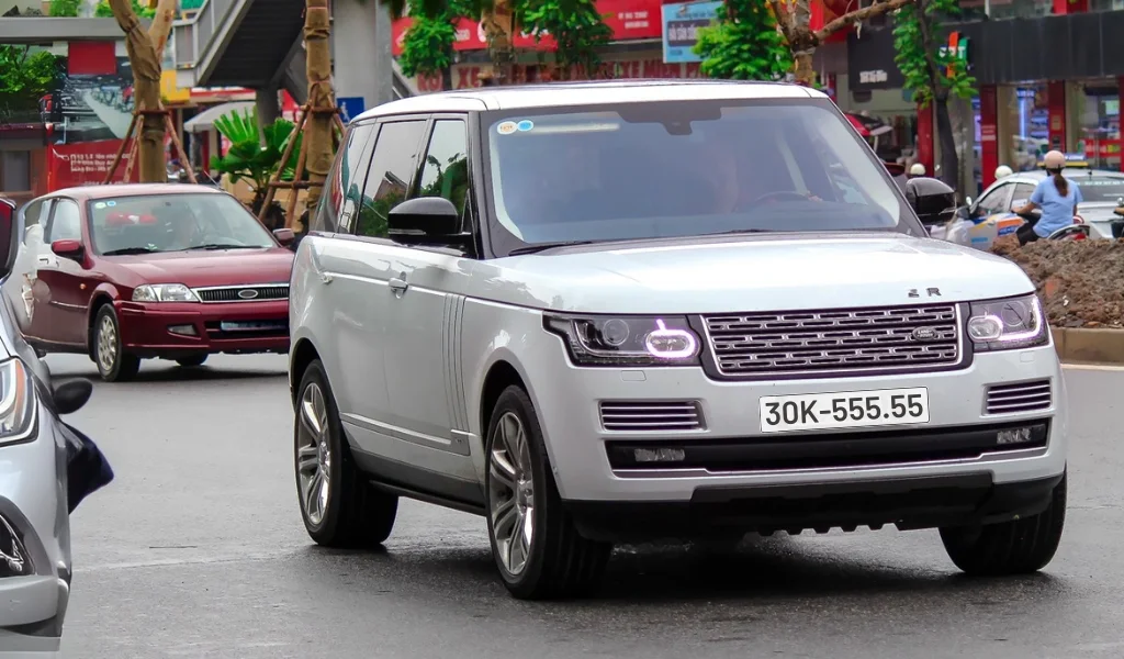 Biển đẹp Hà Nội 30K-555.55 nắm giữ vị trí biển 55 đấu giá cao nhất với 14,495 tỷ đồng
