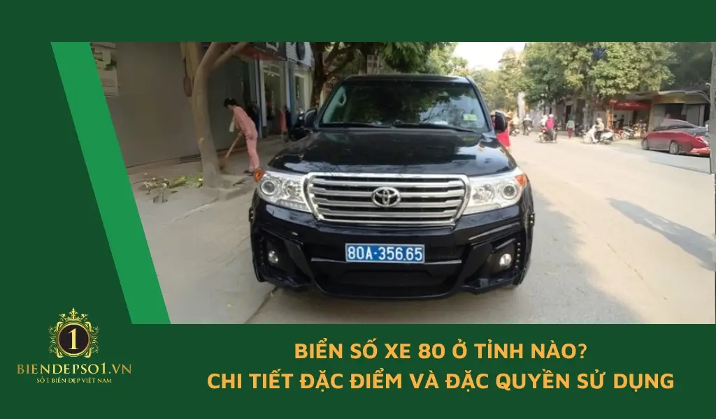 Biển số xe 80 ở tỉnh nào?
