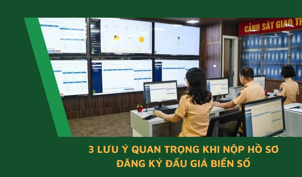 Hồ sơ đăng ký đấu giá biển số bao gồm gì?
