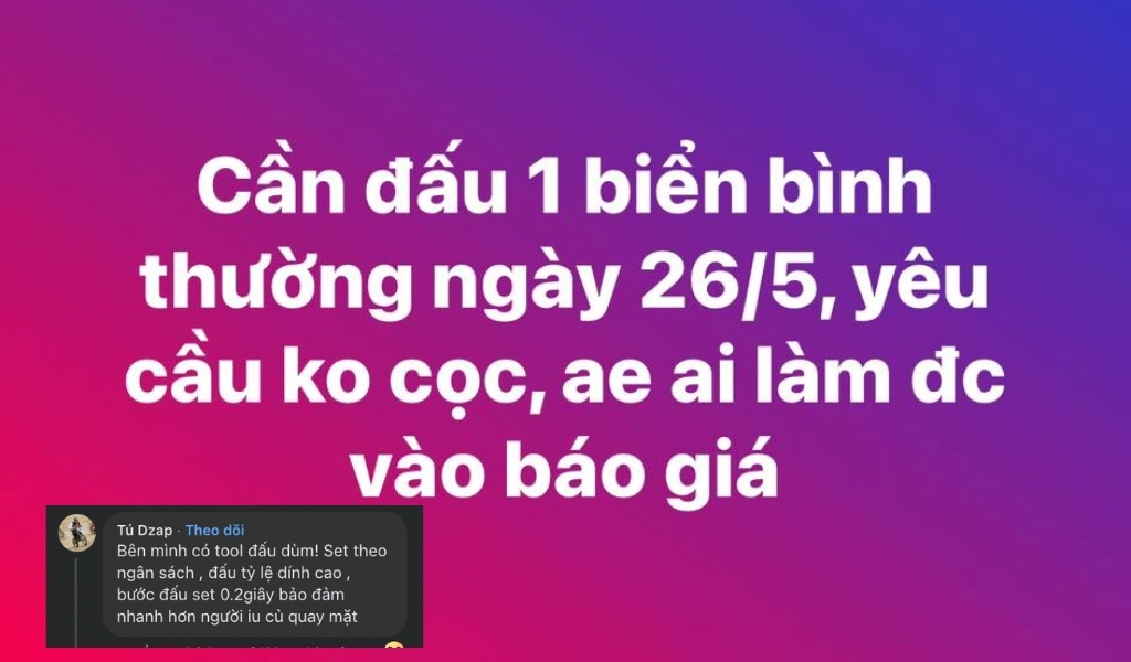 Hiện tượng cam kết trúng đấu giá tỷ lệ cao nhằm lừa đảo, chiếm đoạt tài sản khá phổ biển trên thị trường.