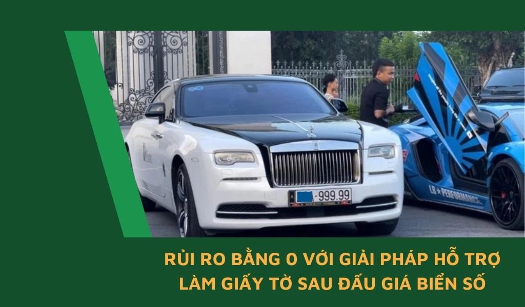 Dịch vụ đấu giá hộ biển số Bienso1 hỗ trợ làm giấy tờ sau đấu giá biển số